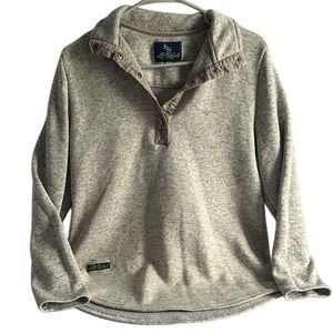 Simply Southern Men's V-Neck Sweater - Brownish Size L Preowned Good Condition‎